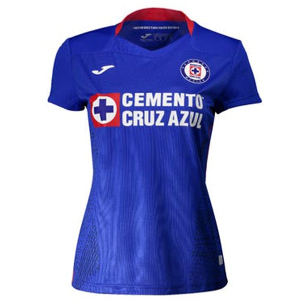 Maillot Football Cruz Bleu Domicile Femme 2020-21 Bleu